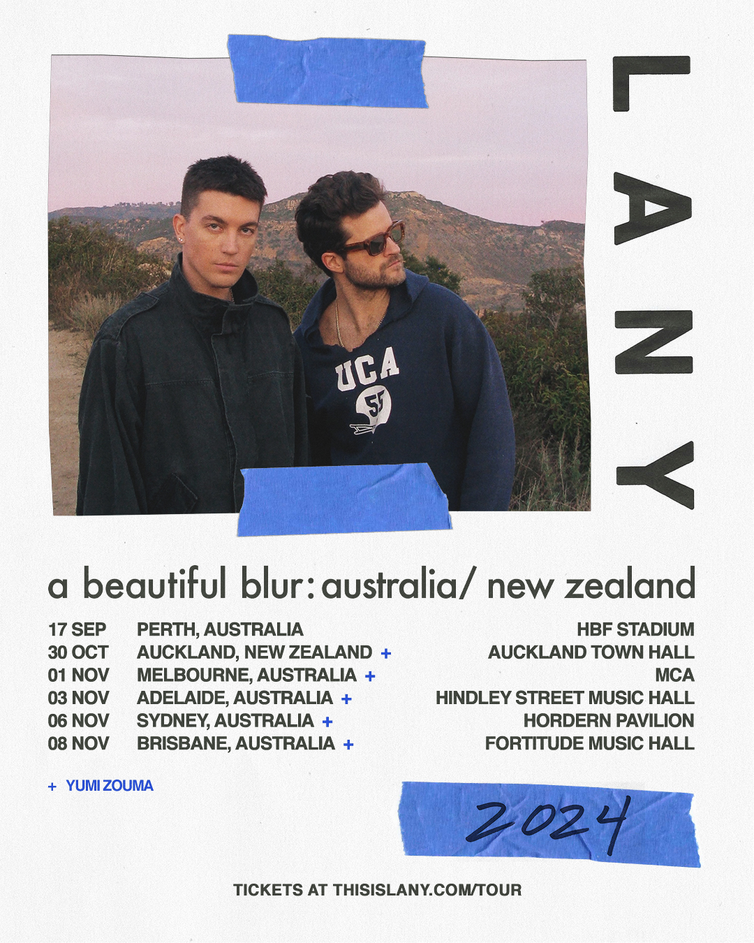 LANY A Beautiful Blur World Tour